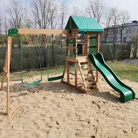 Dziki Zakatek Piskornia Dom Z Sauna Ngoại thất bức ảnh