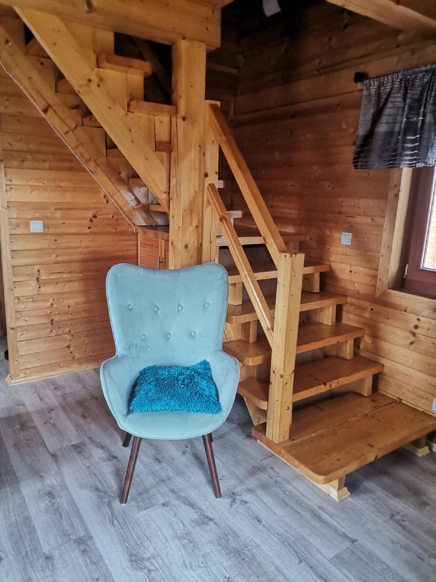 Dziki Zakatek Piskornia Dom Z Sauna Ngoại thất bức ảnh