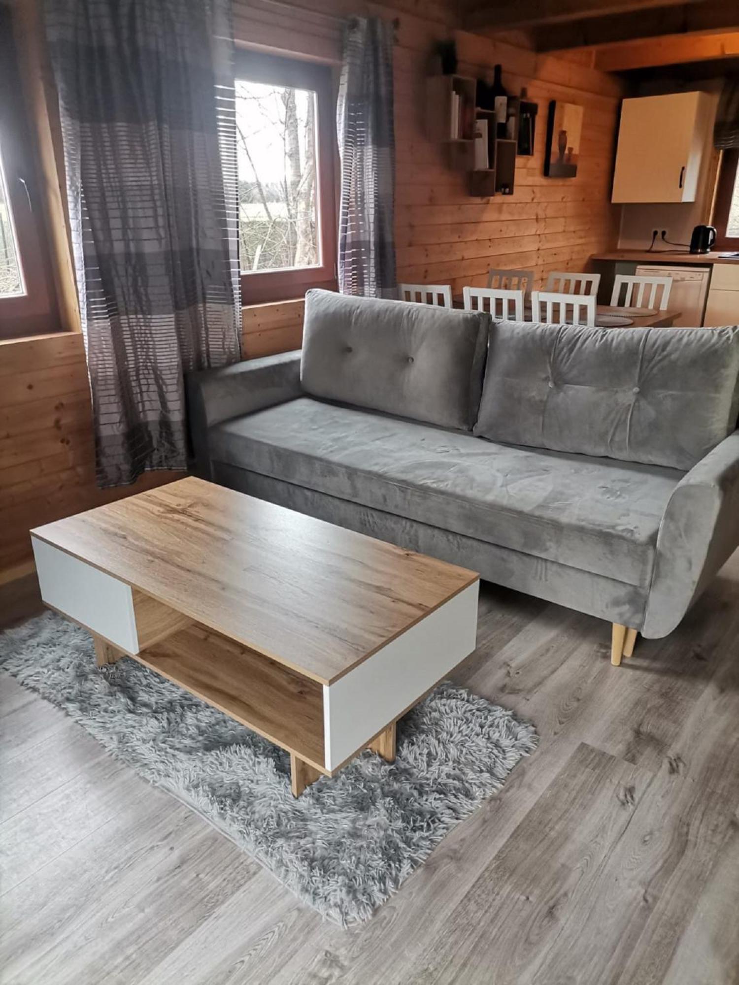 Dziki Zakatek Piskornia Dom Z Sauna Ngoại thất bức ảnh