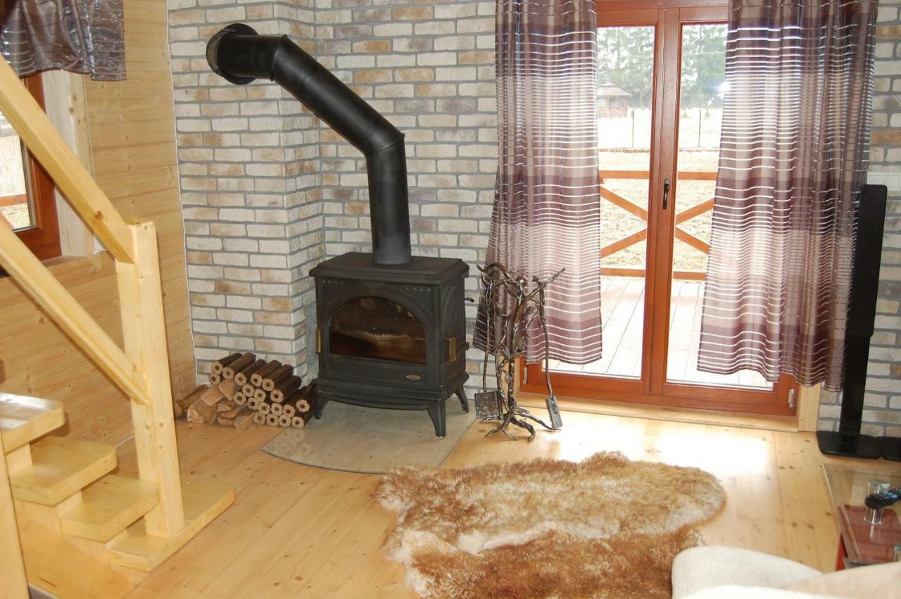 Dziki Zakatek Piskornia Dom Z Sauna Ngoại thất bức ảnh